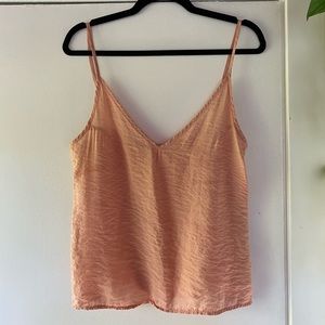 LACAUSA spaghetti strap tank